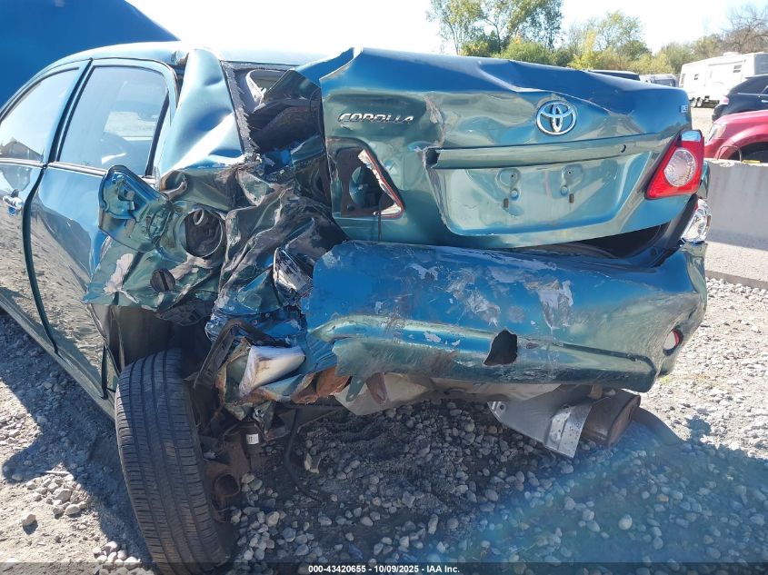 2009 Toyota Corolla Le VIN: JTDBL40E199078413 Lot: 43420655