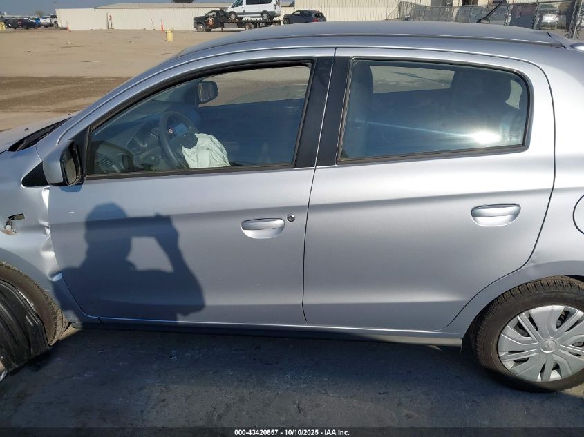 2024 Mitsubishi Mirage Es/Le VIN: ML32AUHJ0RH030661 Lot: 43420657