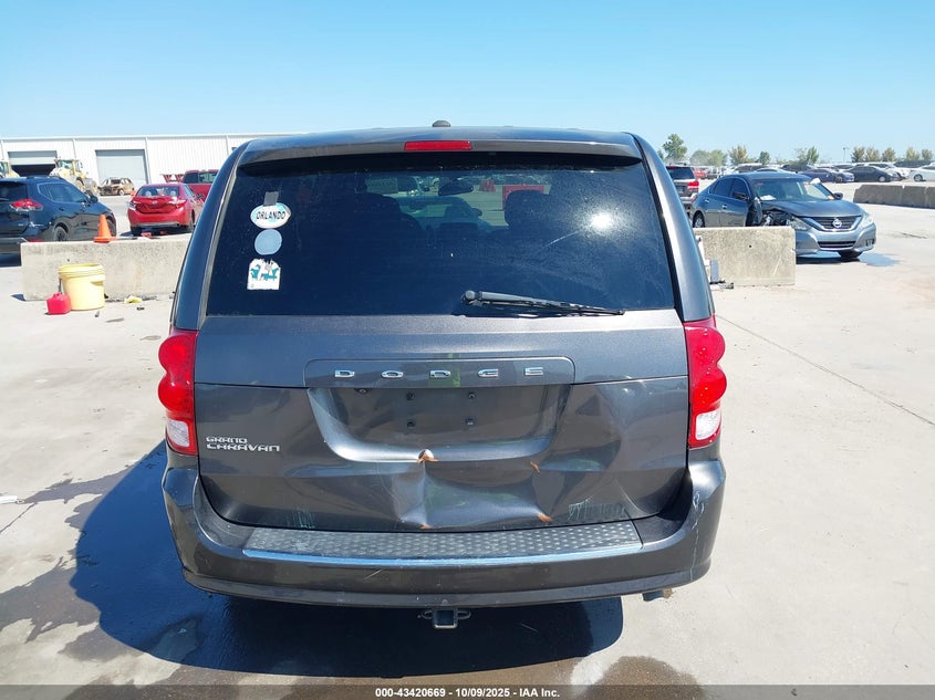 2018 Dodge Grand Caravan Se VIN: 2C4RDGBG5JR184793 Lot: 43420669