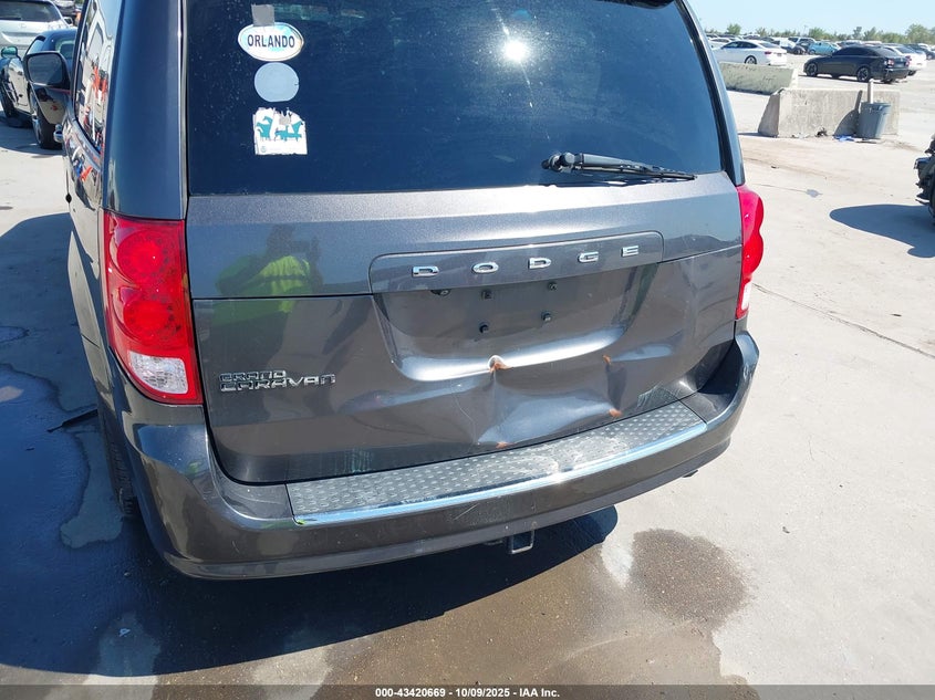 2018 Dodge Grand Caravan Se VIN: 2C4RDGBG5JR184793 Lot: 43420669