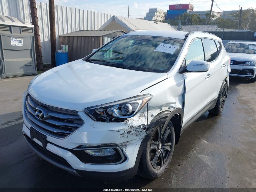 2018 Hyundai Santa Fe Sport 2.0T VIN: 5NMZU4LA8JH075036 Lot: 43420672
