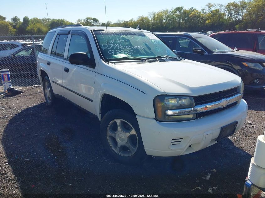 2008 Chevrolet Trailblazer Fleet VIN: 1GNDS13S382189121 Lot: 43420679