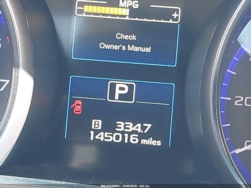 2015 Subaru Legacy 2.5I Premium VIN: 4S3BNAC68F3028166 Lot: 43420680