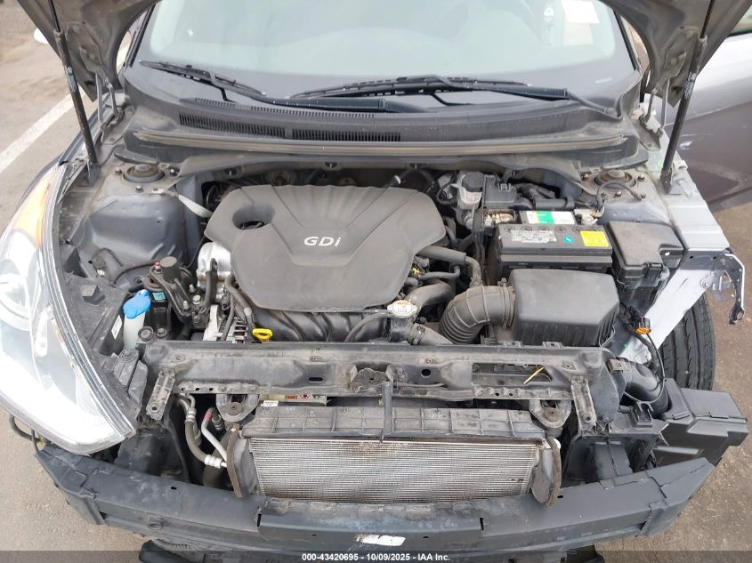 2014 Hyundai Veloster Base W/Black VIN: KMHTC6AD1EU215293 Lot: 43420695