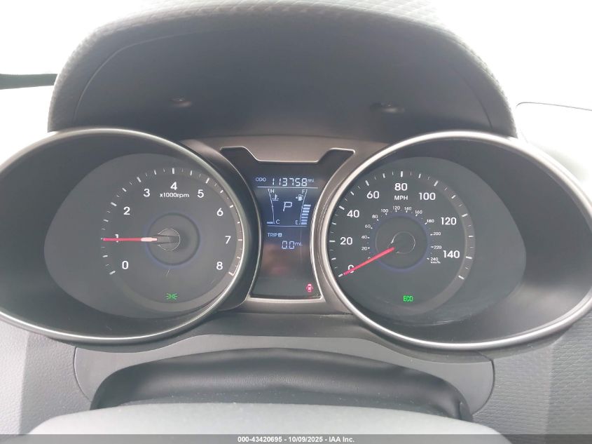 2014 Hyundai Veloster Base W/Black VIN: KMHTC6AD1EU215293 Lot: 43420695