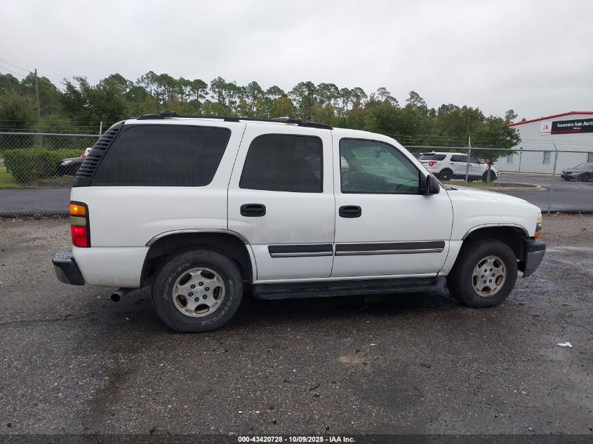 2004 Chevrolet Tahoe Ls VIN: 1GNEC13V64R238342 Lot: 43420728