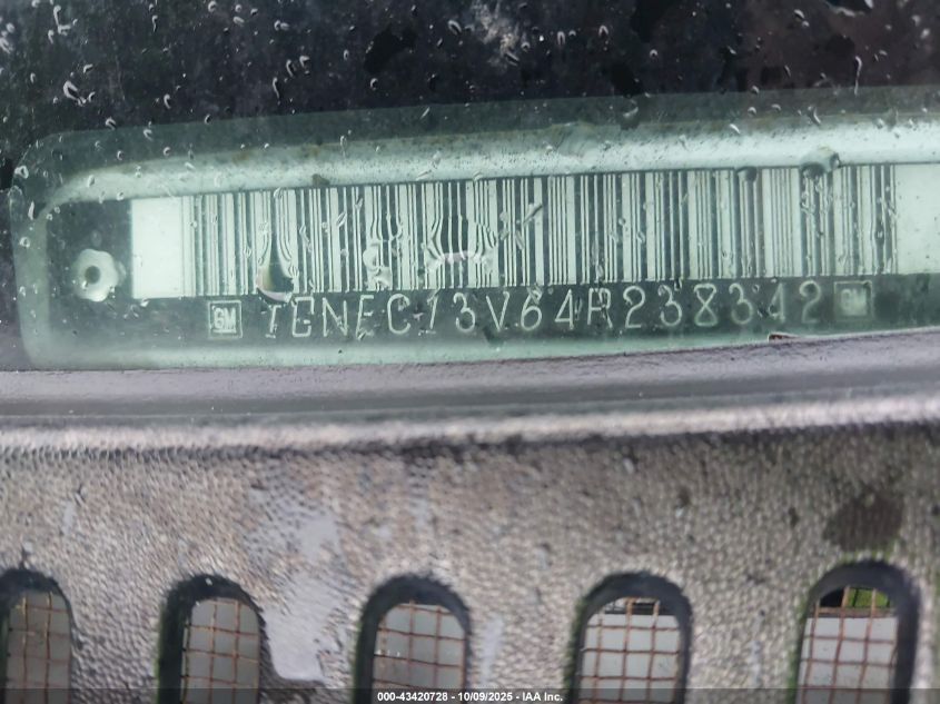 2004 Chevrolet Tahoe Ls VIN: 1GNEC13V64R238342 Lot: 43420728