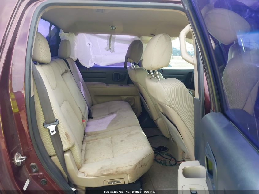 2009 Honda Ridgeline Rt VIN: 5FPYK16219B102912 Lot: 43420730