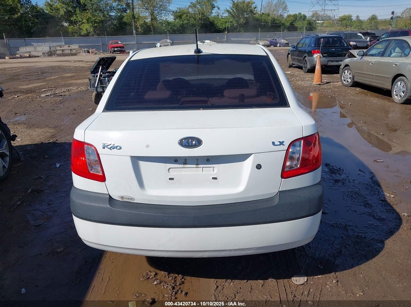 2009 Kia Rio Lx VIN: KNADE223196534069 Lot: 43420734