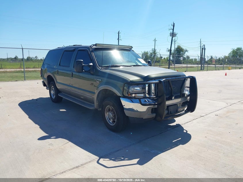 1FMNU42F51EA09070 2001 FORD EXCURSION photo no. 8