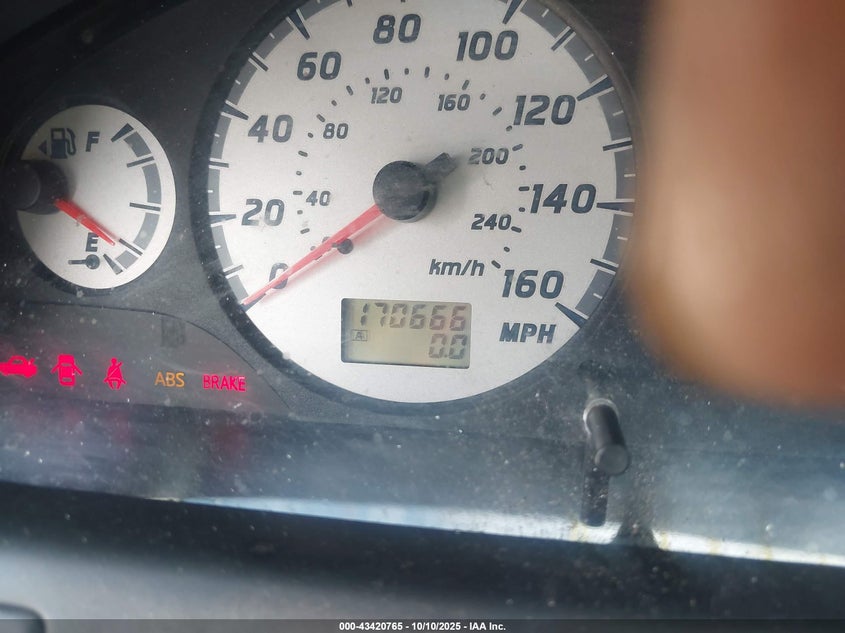 2001 Nissan Maxima Se VIN: JN1CA31D41T832716 Lot: 43420765