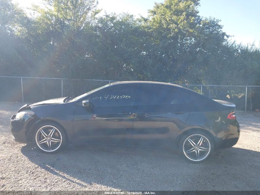 2015 Dodge Dart Gt VIN: 1C3CDFEB3FD224643 Lot: 43420780