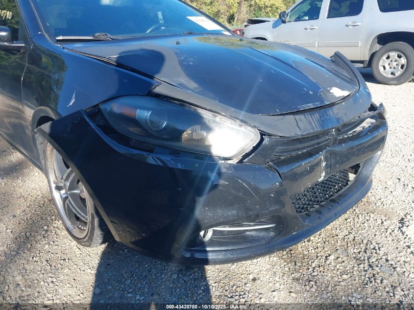 2015 Dodge Dart Gt VIN: 1C3CDFEB3FD224643 Lot: 43420780