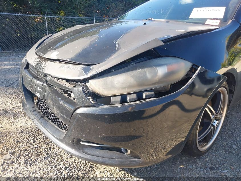 2015 Dodge Dart Gt VIN: 1C3CDFEB3FD224643 Lot: 43420780