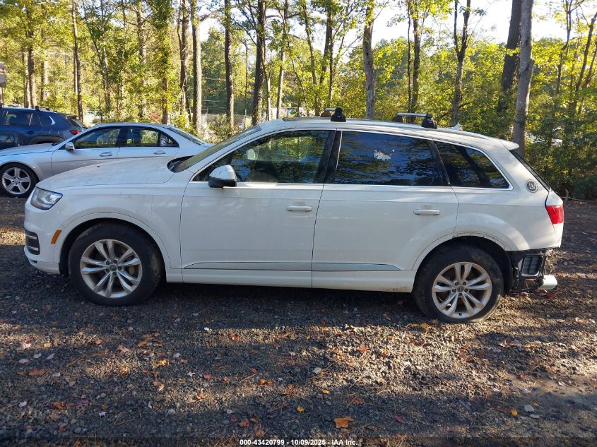 2018 Audi Q7 3.0T Premium VIN: WA1LAAF75JD022214 Lot: 43420799