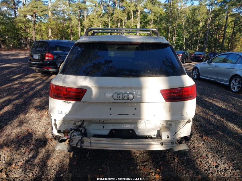 2018 Audi Q7 3.0T Premium VIN: WA1LAAF75JD022214 Lot: 43420799