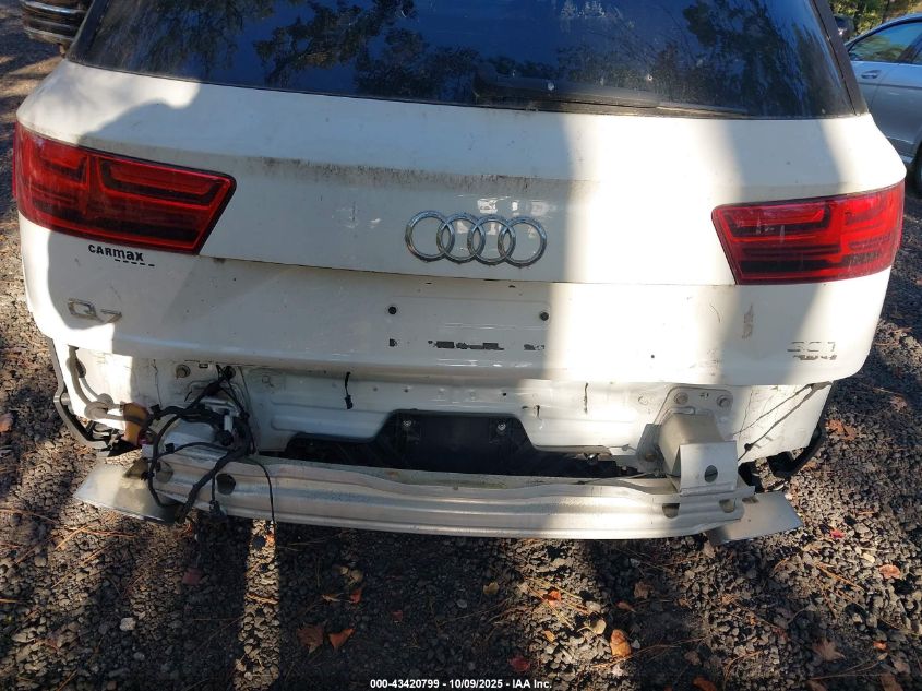 2018 Audi Q7 3.0T Premium VIN: WA1LAAF75JD022214 Lot: 43420799