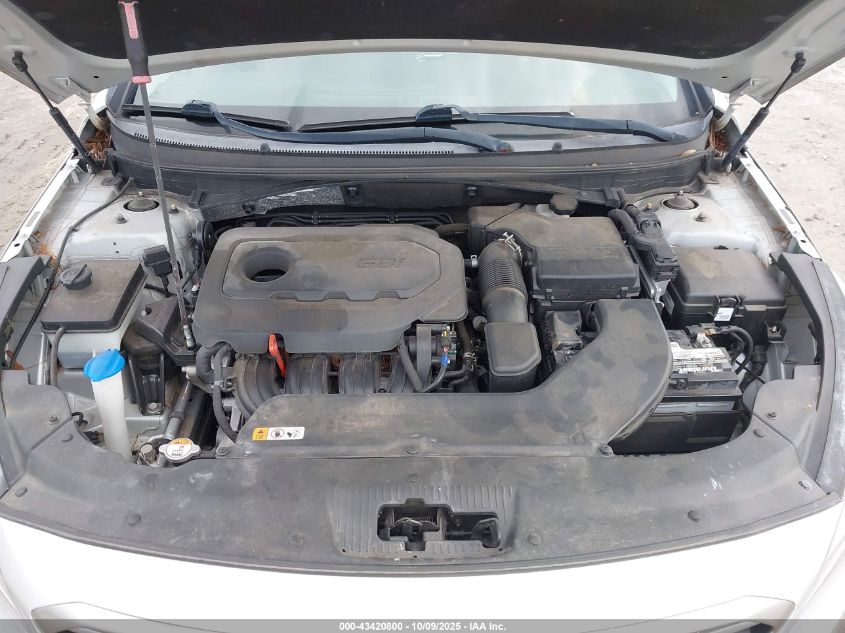 2017 Hyundai Sonata Se VIN: 5NPE24AF3HH504339 Lot: 43420800