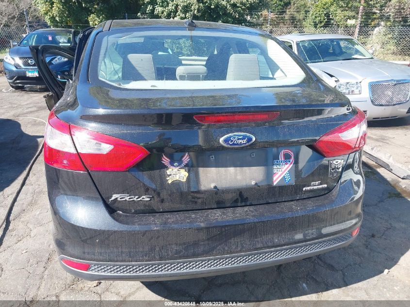 2013 Ford Focus Se VIN: 1FADP3F2XDL378764 Lot: 43420848