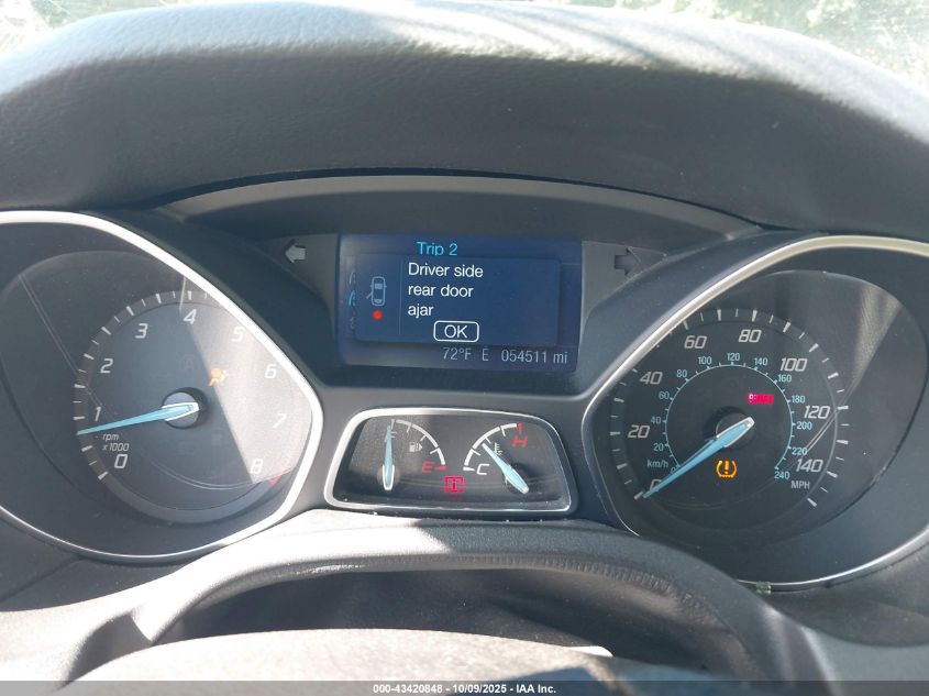 2013 Ford Focus Se VIN: 1FADP3F2XDL378764 Lot: 43420848