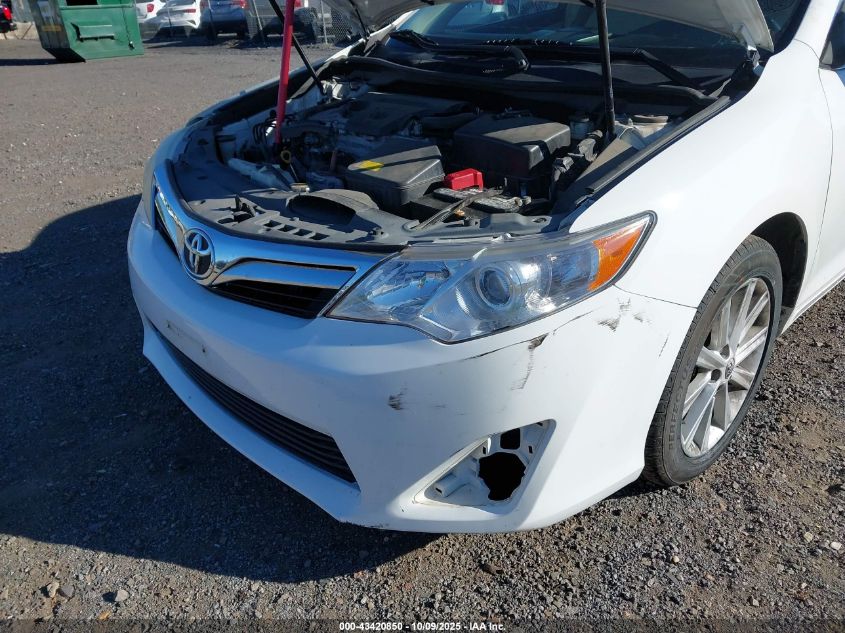 2012 Toyota Camry Xle VIN: 4T1BF1FK9CU535455 Lot: 43420850