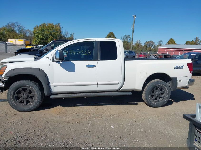 2004 Nissan Titan Le VIN: 1N6AA06B44N560913 Lot: 43420856