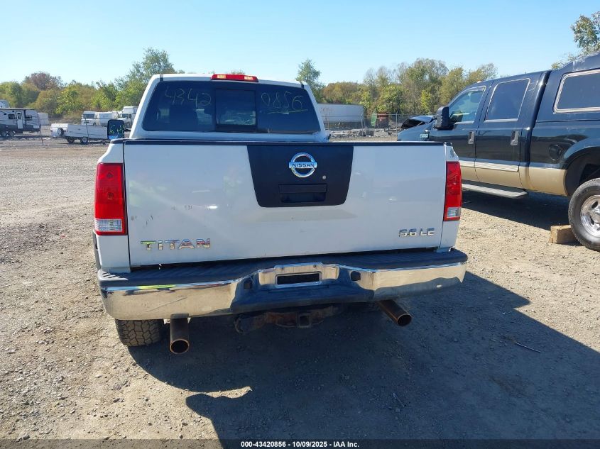 2004 Nissan Titan Le VIN: 1N6AA06B44N560913 Lot: 43420856