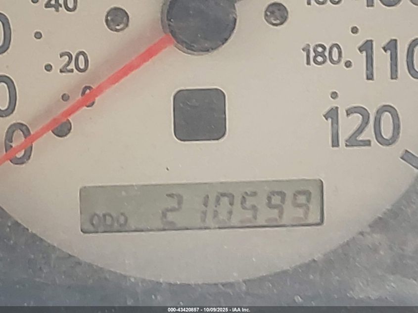 2000 Nissan Pathfinder Le/Se/Xe VIN: JN8AR07Y7YW445824 Lot: 43420857