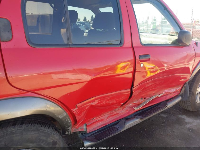 2000 Nissan Pathfinder Le/Se/Xe VIN: JN8AR07Y7YW445824 Lot: 43420857