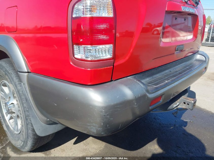 2000 Nissan Pathfinder Le/Se/Xe VIN: JN8AR07Y7YW445824 Lot: 43420857