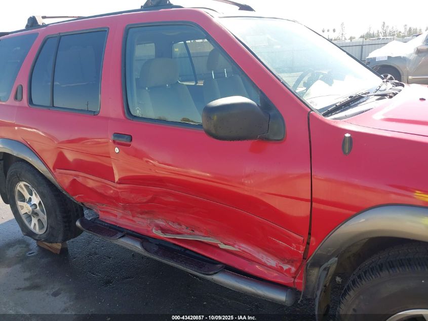 2000 Nissan Pathfinder Le/Se/Xe VIN: JN8AR07Y7YW445824 Lot: 43420857