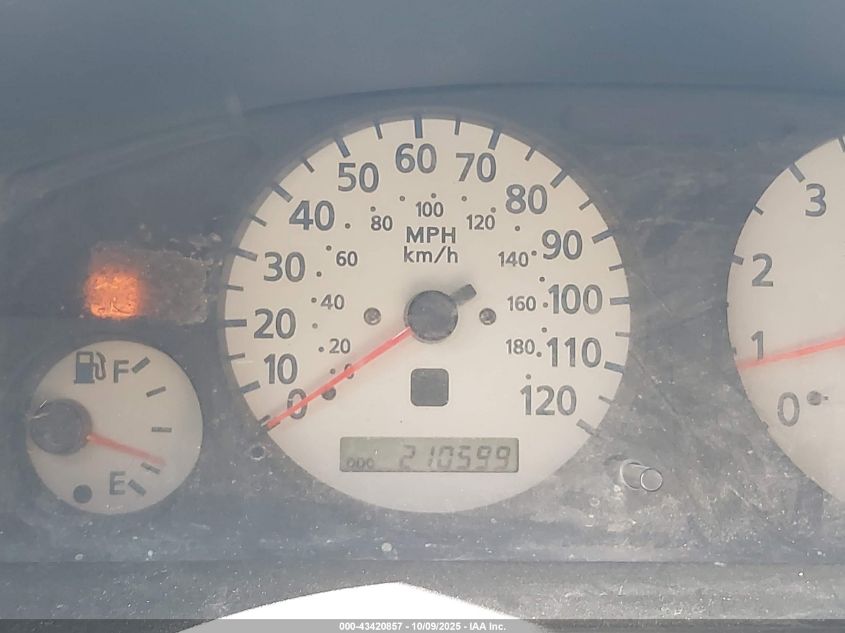 2000 Nissan Pathfinder Le/Se/Xe VIN: JN8AR07Y7YW445824 Lot: 43420857