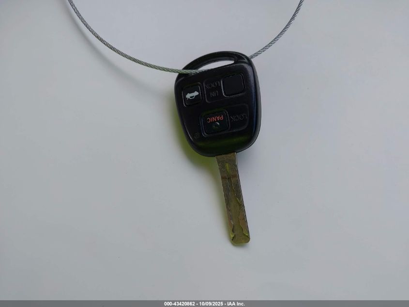 2002 Lexus Sc 430 VIN: JTHFN48Y420009511 Lot: 43420862