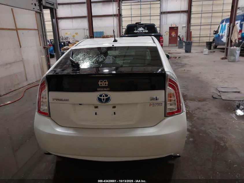 2014 Toyota Prius Three VIN: JTDKN3DU1E1747553 Lot: 43420881