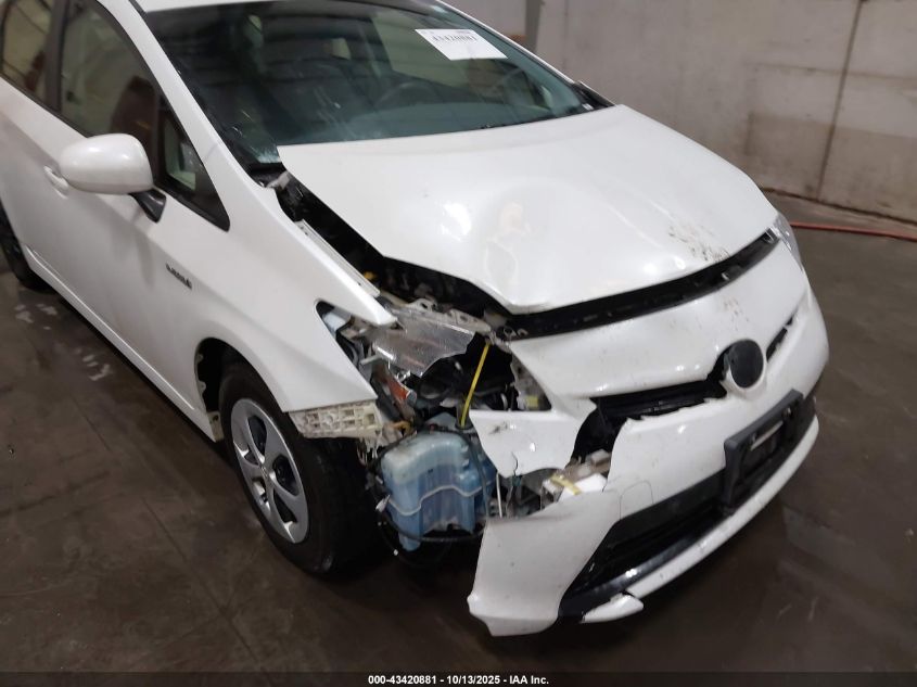2014 Toyota Prius Three VIN: JTDKN3DU1E1747553 Lot: 43420881