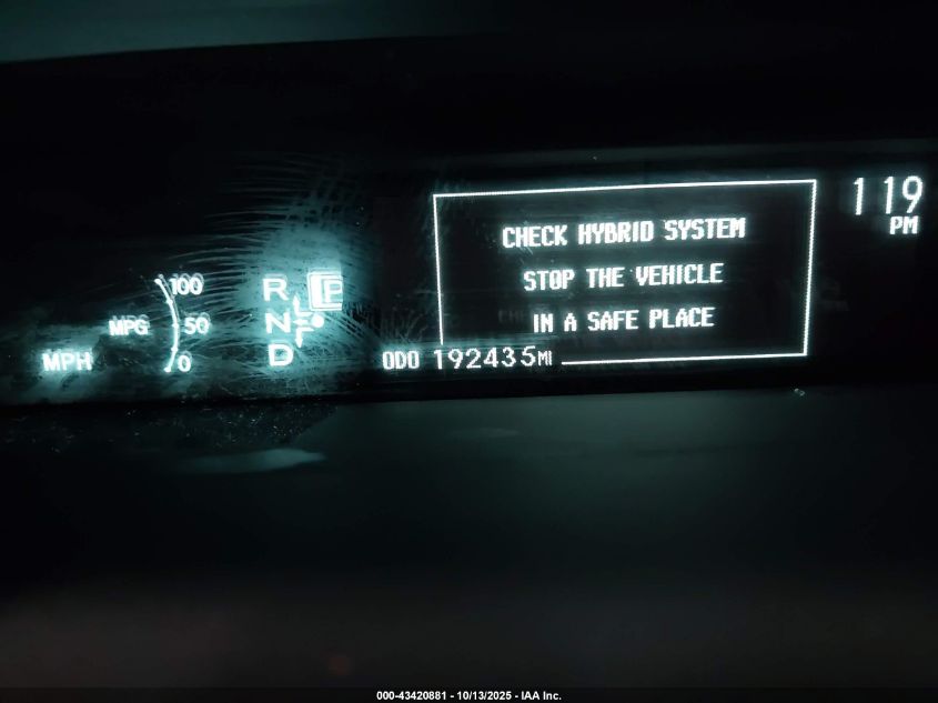 2014 Toyota Prius Three VIN: JTDKN3DU1E1747553 Lot: 43420881