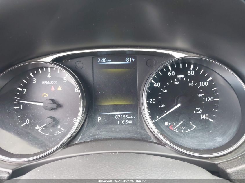 2016 Nissan Rogue S VIN: 5N1AT2MN5GC886463 Lot: 43420905