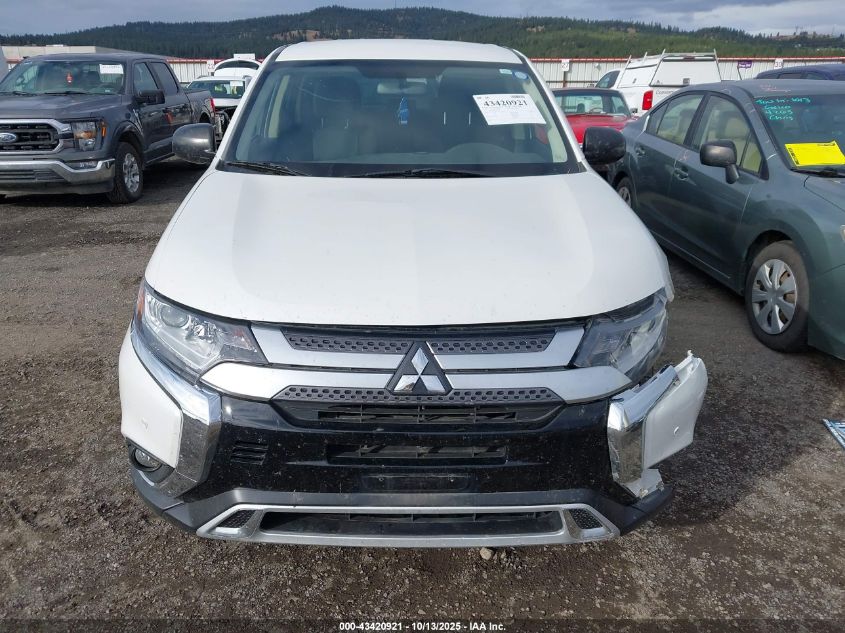 2020 Mitsubishi Outlander Es 2.4 S-Awc VIN: JA4AZ3A33LZ039132 Lot: 43420921