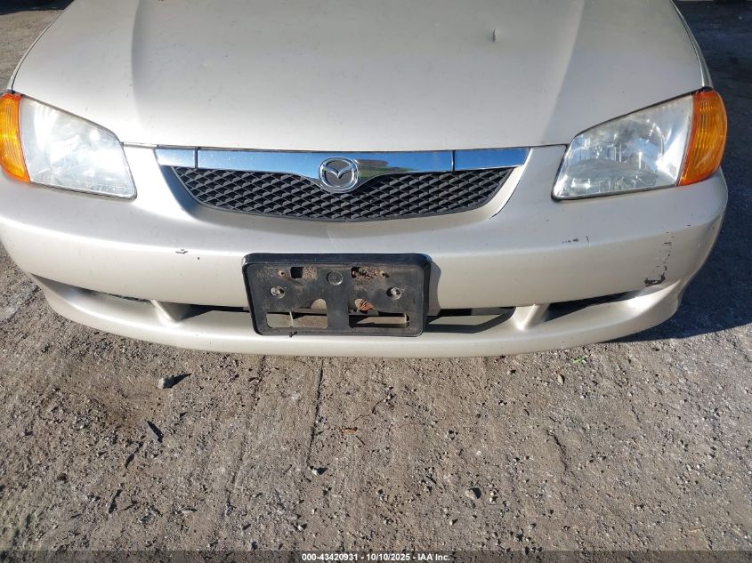 2000 Mazda Protege Dx/Lx VIN: JM1BJ2221Y0289272 Lot: 43420931