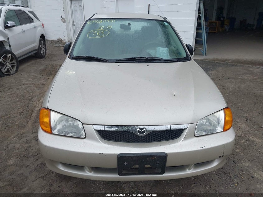 2000 Mazda Protege Dx/Lx VIN: JM1BJ2221Y0289272 Lot: 43420931