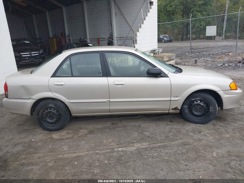 2000 Mazda Protege Dx/Lx VIN: JM1BJ2221Y0289272 Lot: 43420931