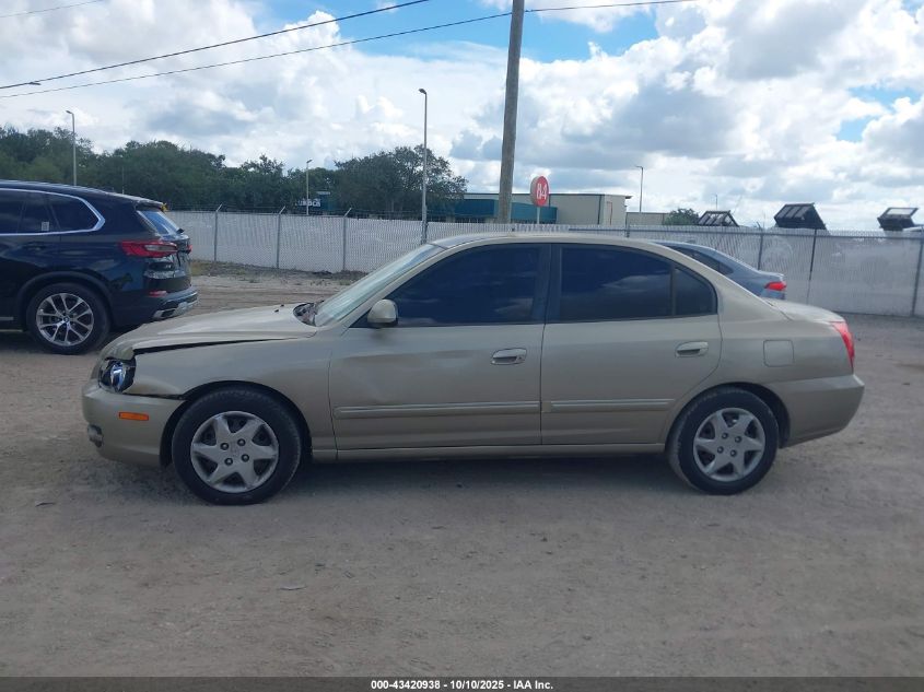 2006 Hyundai Elantra Gls/Limited VIN: KMHDN46D46U213597 Lot: 43420938