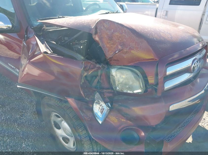 2003 Toyota Tundra Sr5 VIN: 5TBBN44113S345763 Lot: 43420944