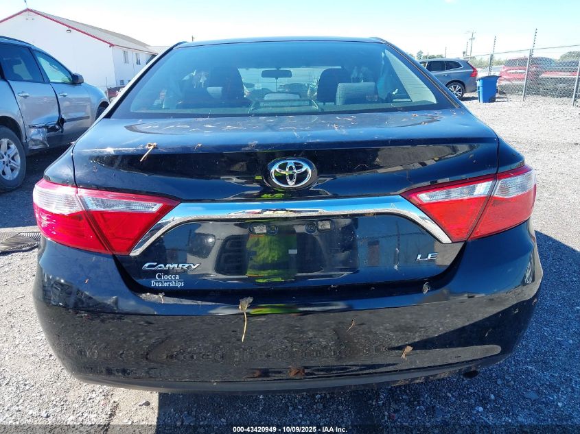 2016 Toyota Camry Le VIN: 4T1BF1FK4GU214445 Lot: 43420949