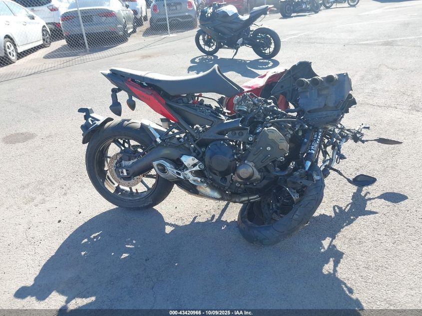 2017 Yamaha Fz09 VIN: JYARN53E0HA000921 Lot: 43420966