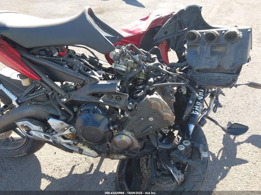 2017 Yamaha Fz09 VIN: JYARN53E0HA000921 Lot: 43420966