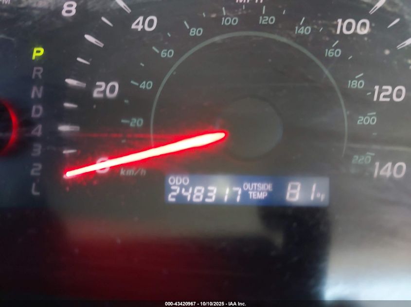 2009 Toyota Camry Le VIN: 4T1BE46K19U829185 Lot: 43420967