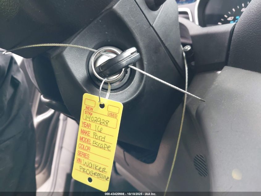 2016 Ford Escape Se VIN: 1FMCU0G76GUA17114 Lot: 43420986