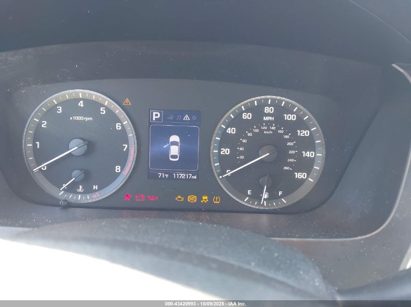 2017 Hyundai Sonata Sport VIN: 5NPE34AFXHH535410 Lot: 43420993