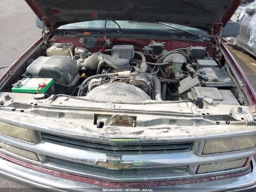 1996 Chevrolet Gmt-400 K1500 VIN: 1GCEK19R1TE240592 Lot: 43421010